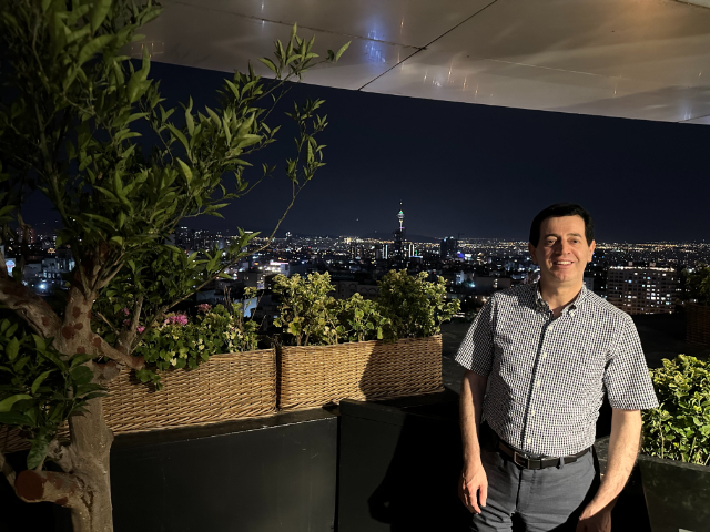 MILAD TOWERを望む夜景