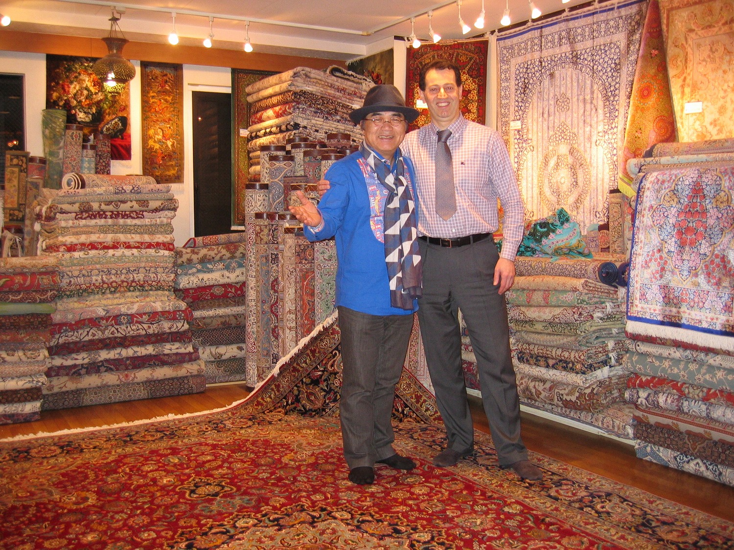 きみまろさんとアリ