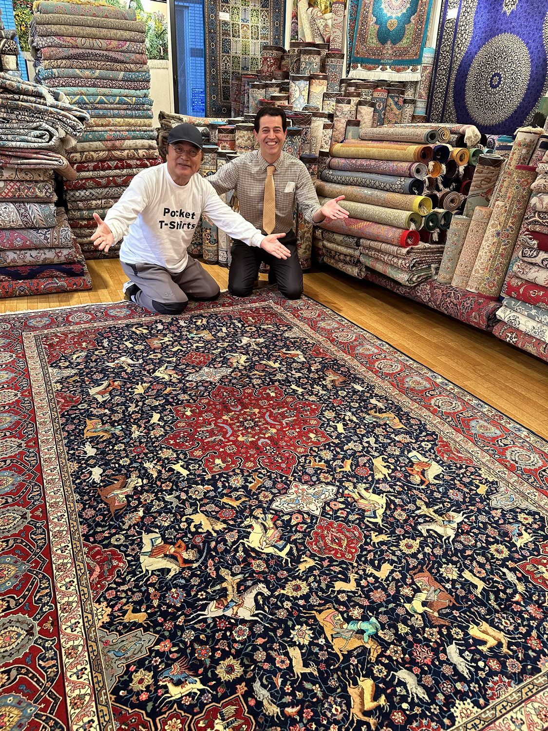 きみまろさんとアリ